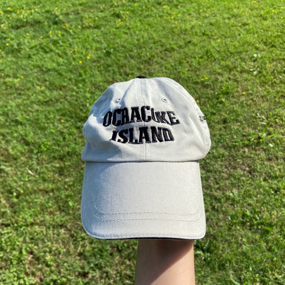 Ocracoke Island Beige Cap